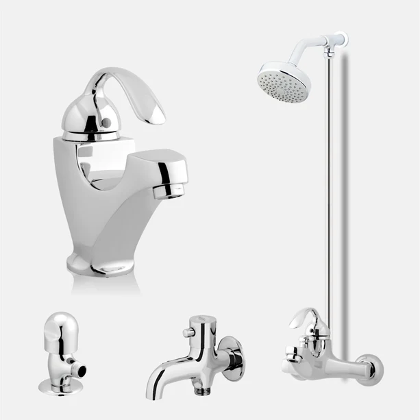 Aragon Lever Bath Set
