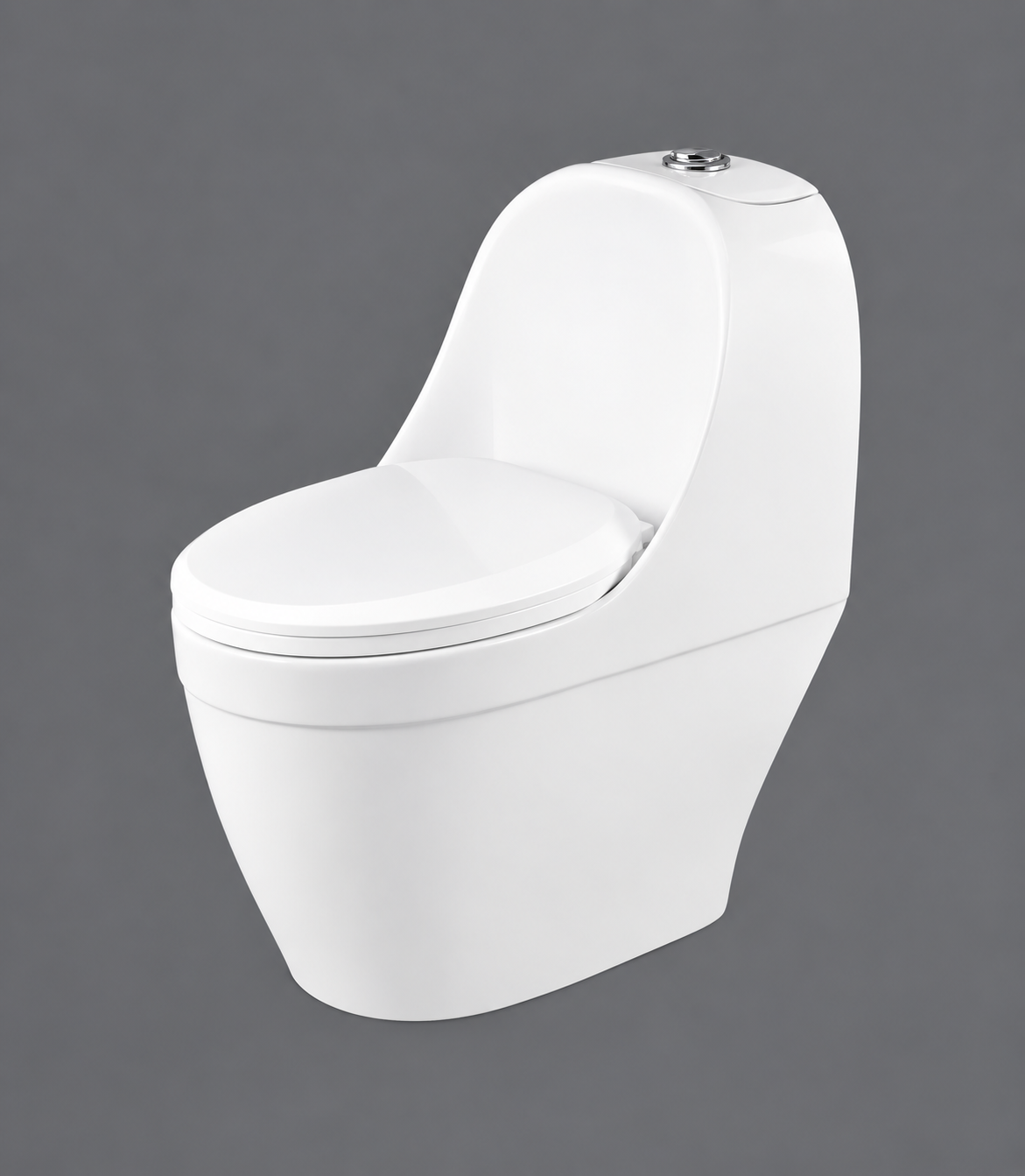 Dolphin One Piece Commode
