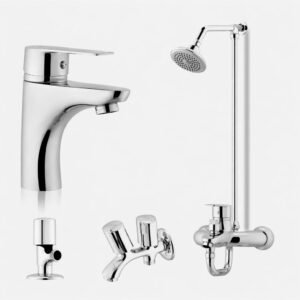 Novia Lever Bath Set