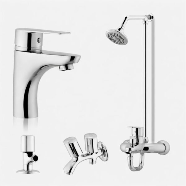 Novia Lever Bath Set