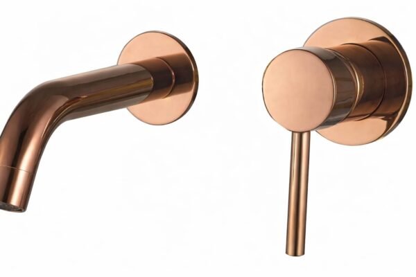 Rose Golden Concealed Shower Set