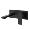 Square Black Concealed Sets