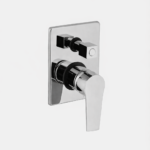 Concealed Bath Mixer (With Square Plate)