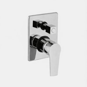 Concealed Bath Mixer (With Square Plate)