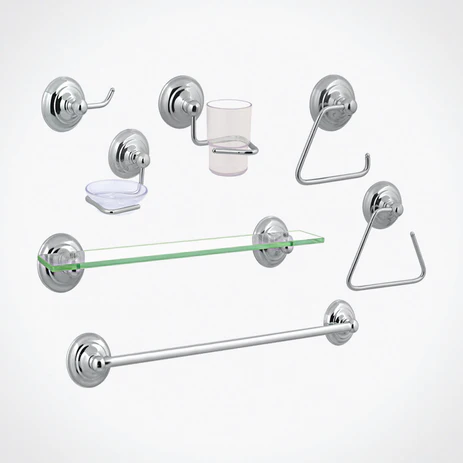 Pearl Bathroom Accessories Set