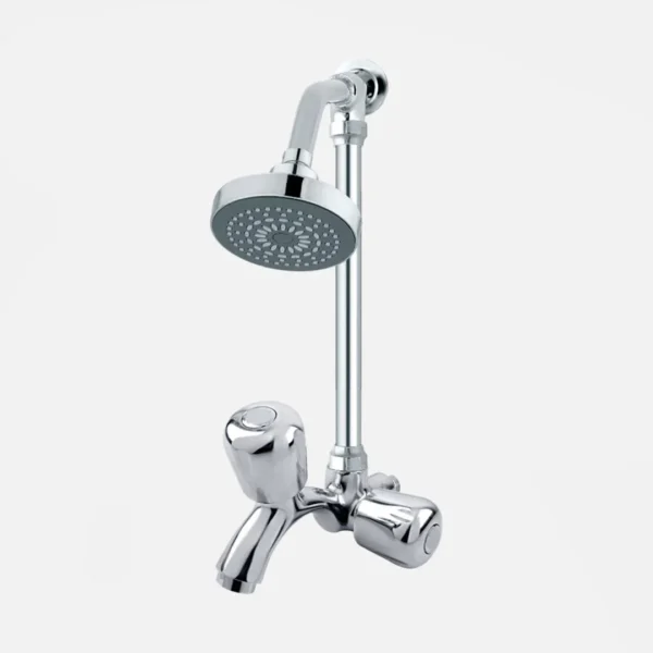 Single Wall Shower With SS Rod