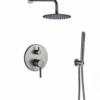 Square Black Concealed Sets