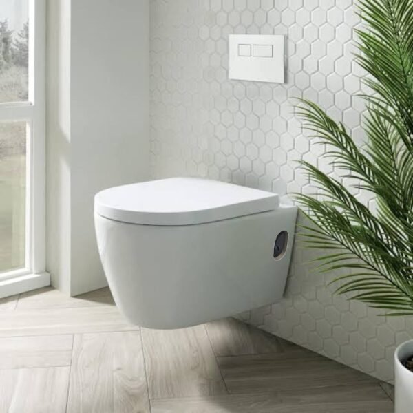 Wall Mounted Commode 002 Rimless – Brite Ceramics